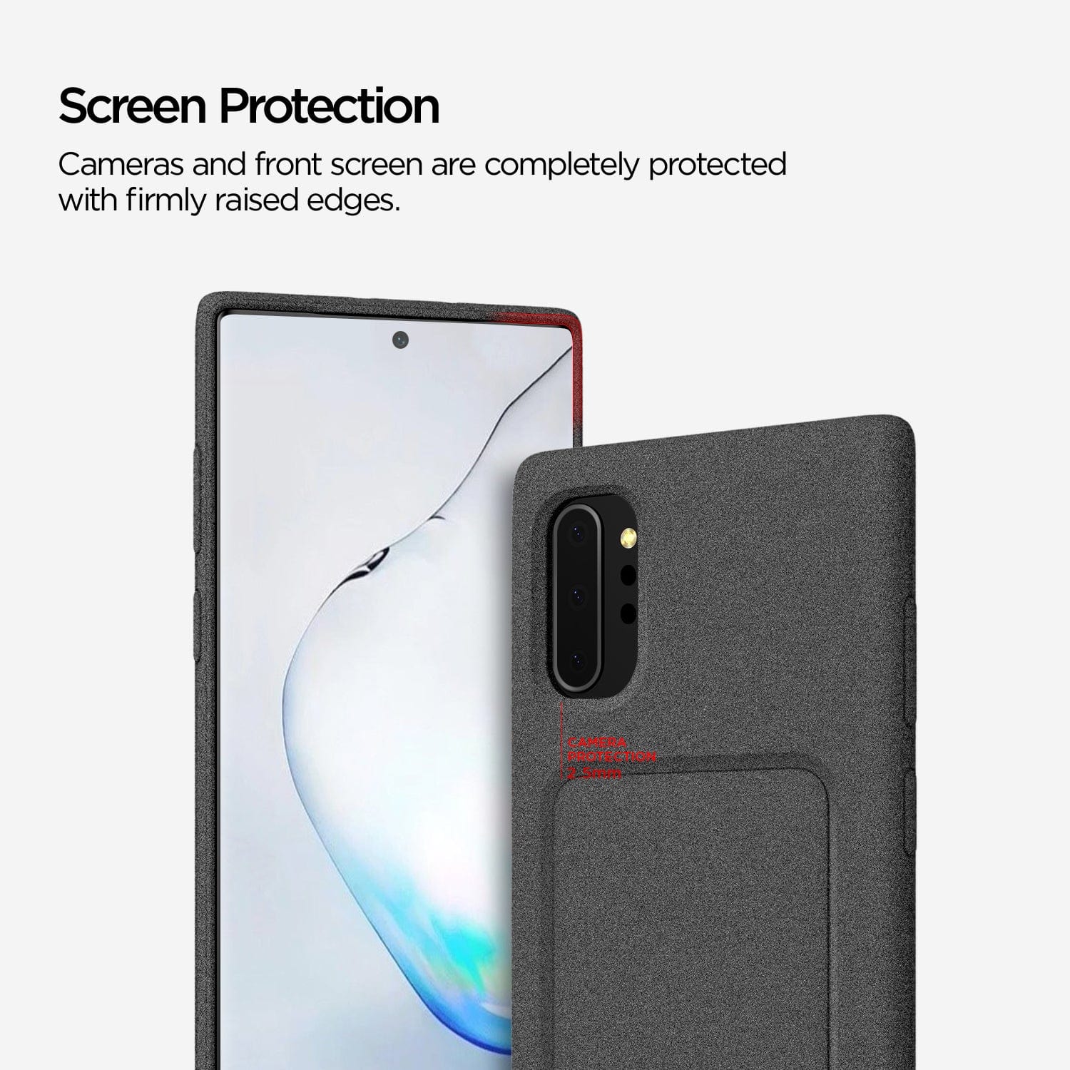 VRS Damda High Pro Shield Samsung Galaxy Note 10 Plus 5G Case - Sand Stone