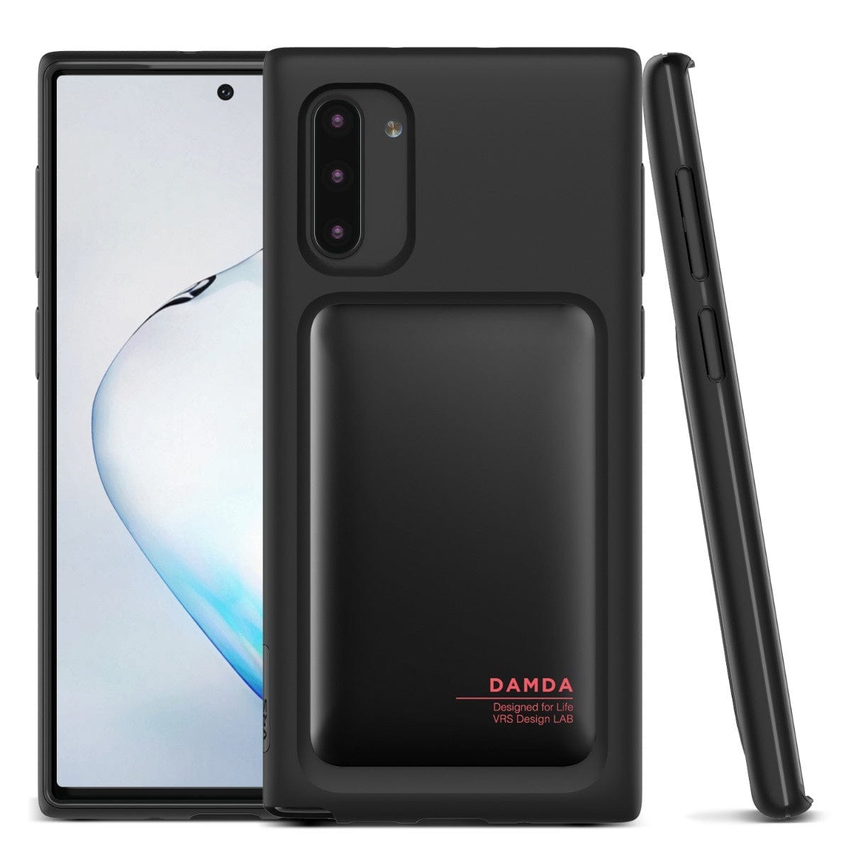 VRS Design Damda High Pro Shield Samsung Galaxy Note 10 Case - Matt Black