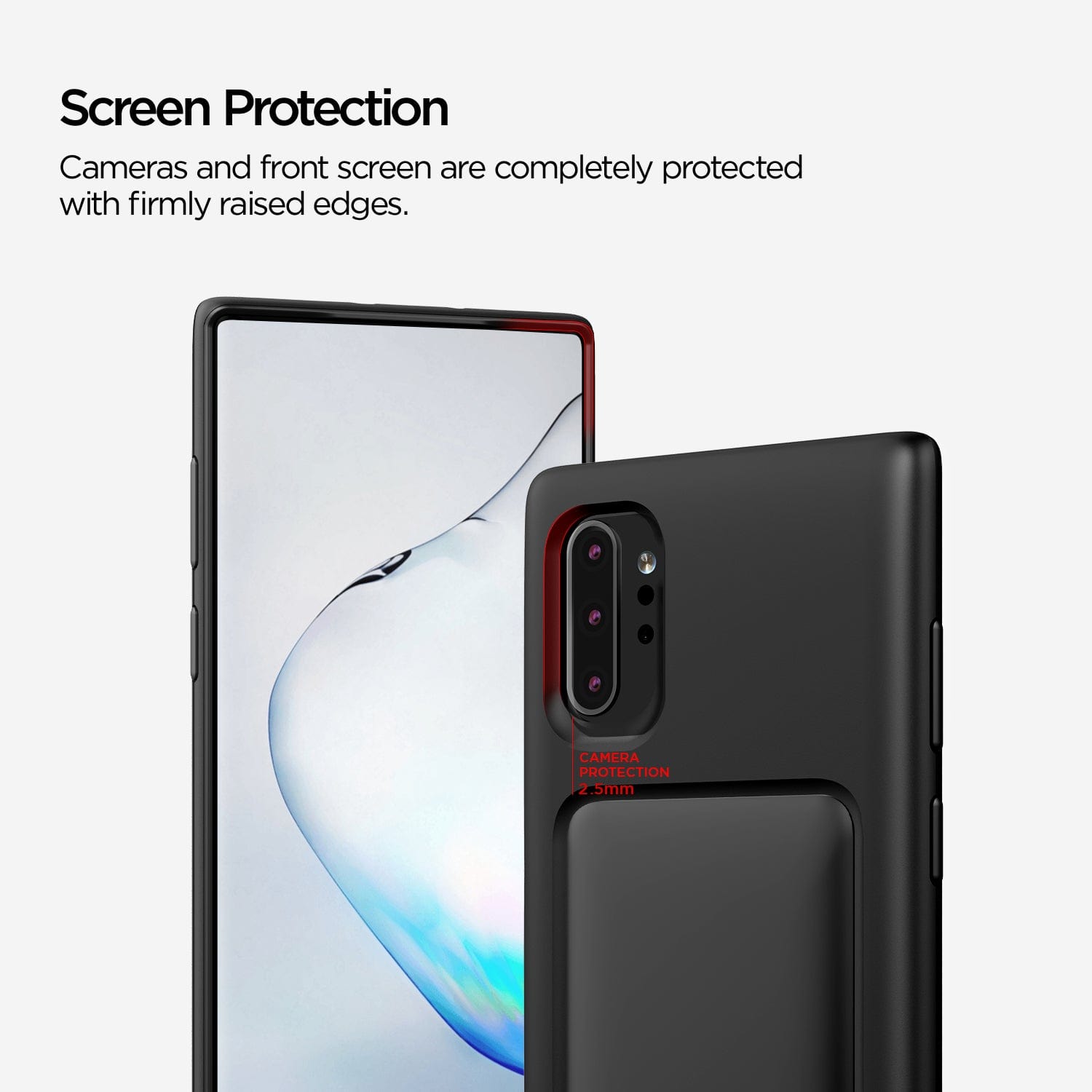 VRS Design Damda High Pro Shield Samsung Galaxy Note 10 Case - Matt Black