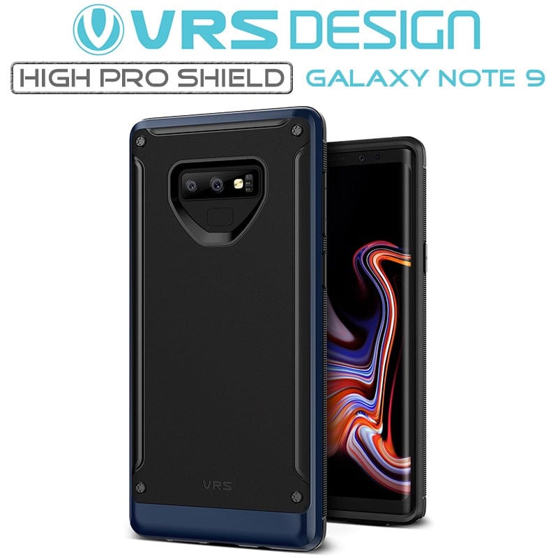 VRS Design Galaxy Note 9 Case High Pro Shield - Deep Sea Blue