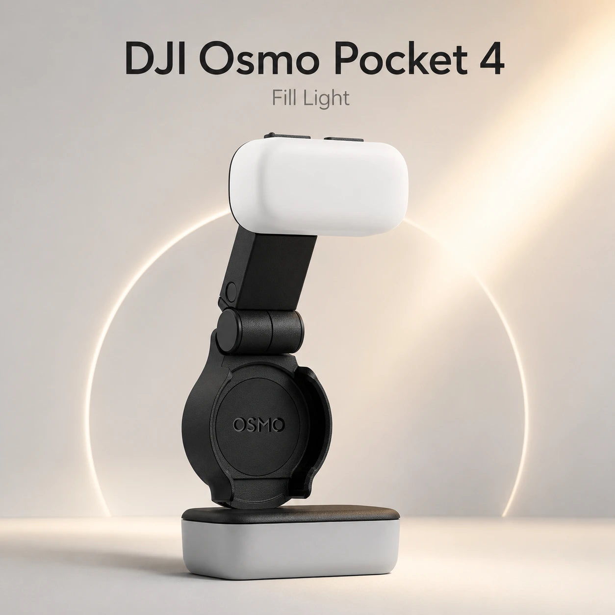 DJI Osmo Pocket 4 Fill Light main product image with clean premium styling at Gadgets Online NZ