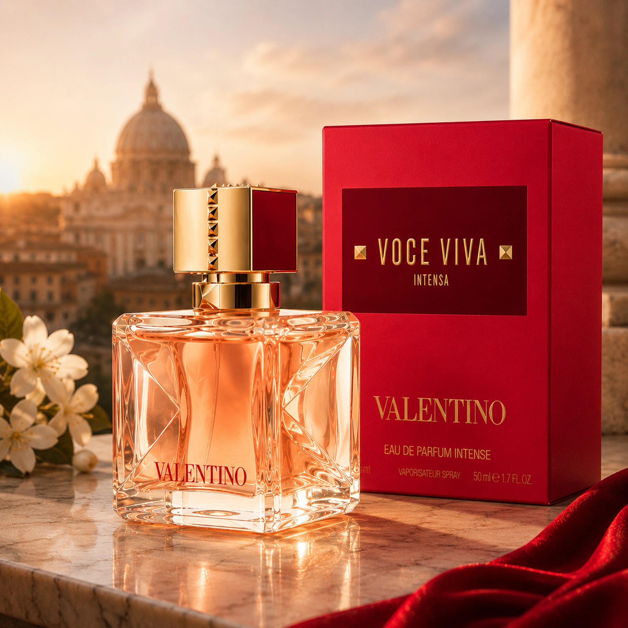 Valentino Voce Viva Intensa 50ml EDP Intense Women luxury hero image at Gadgets Online NZ