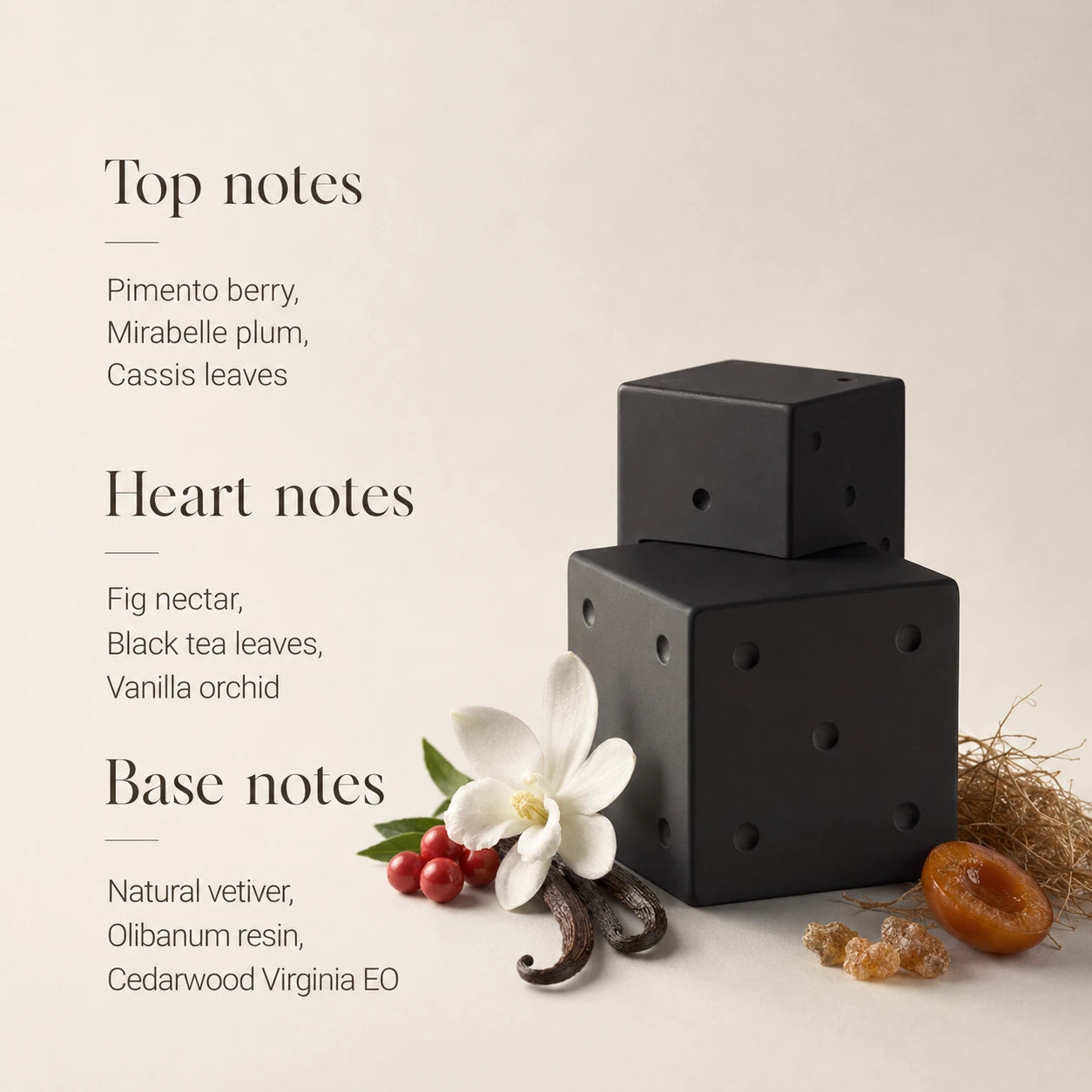 Billie Eilish Your Turn II EDP 30ml fragrance notes infographic showing top, heart, and base notes at Gadgets Online NZ.