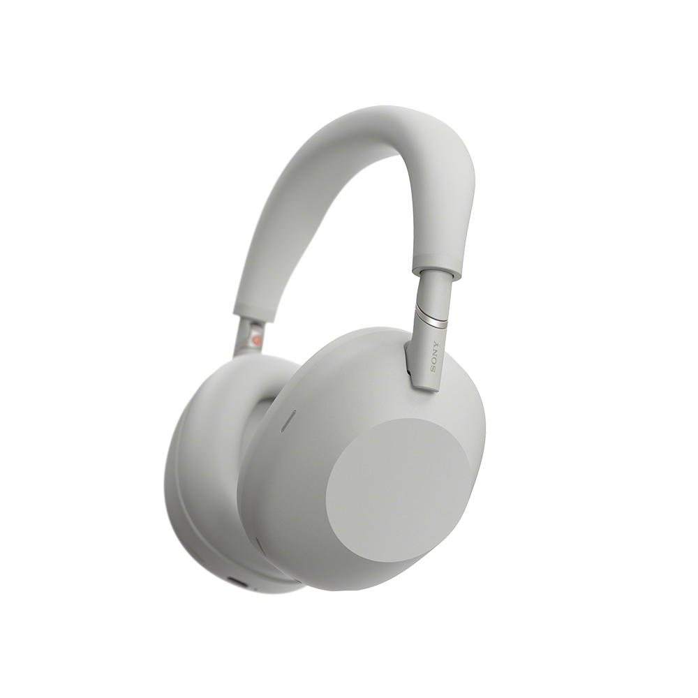 Sony WH-1000XM6 wireless over-ear headphones, emphasizing the sleek matte finish and premium build.