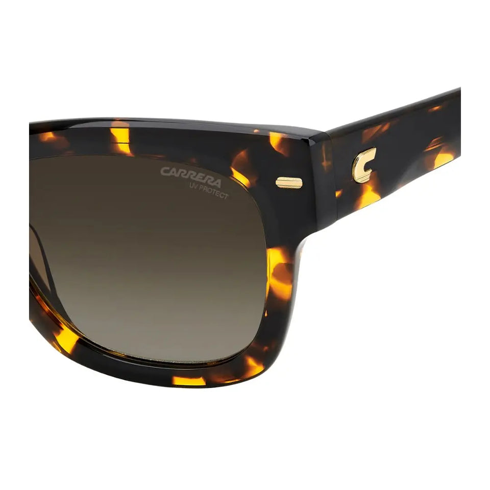 Carrera 3066/S women's Sunglasses with tortoiseshell frame and dark lens on a white background
