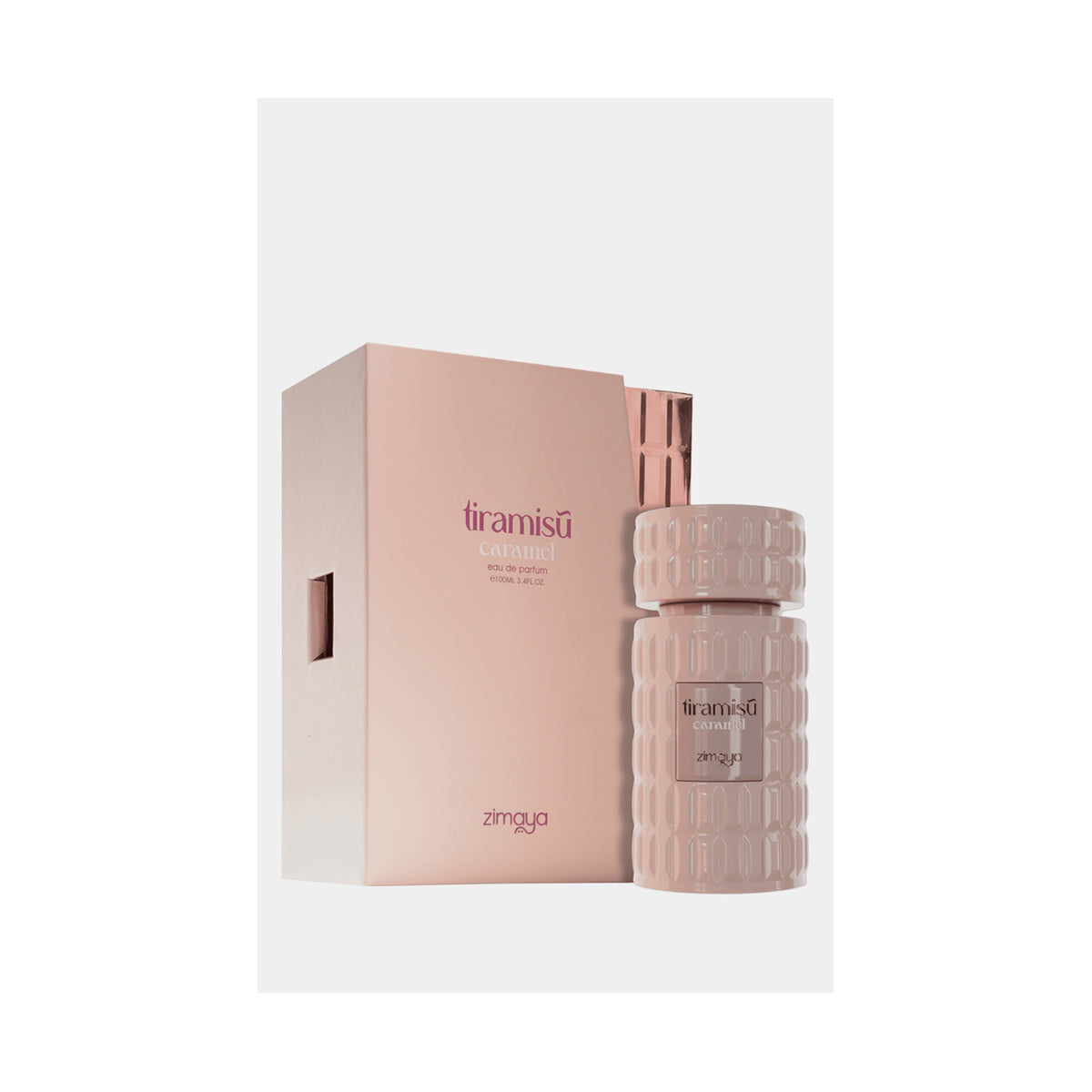Zimaya Tiramisu Caramel EDP 100ml - bottle and box