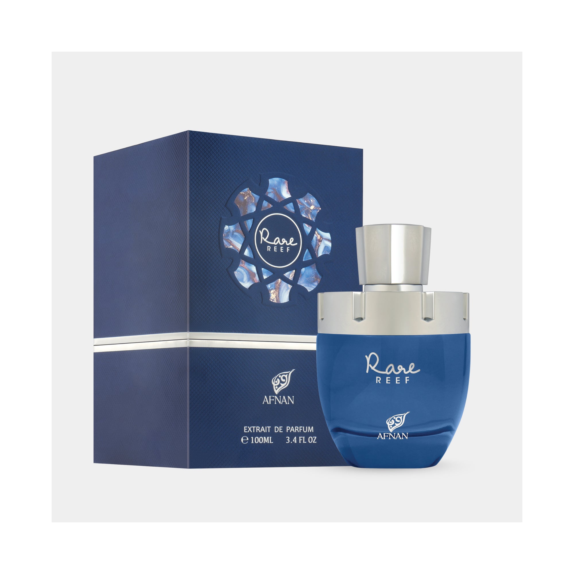 Afnan Rare Reef Extrait de Parfum 100ml - bottle and box