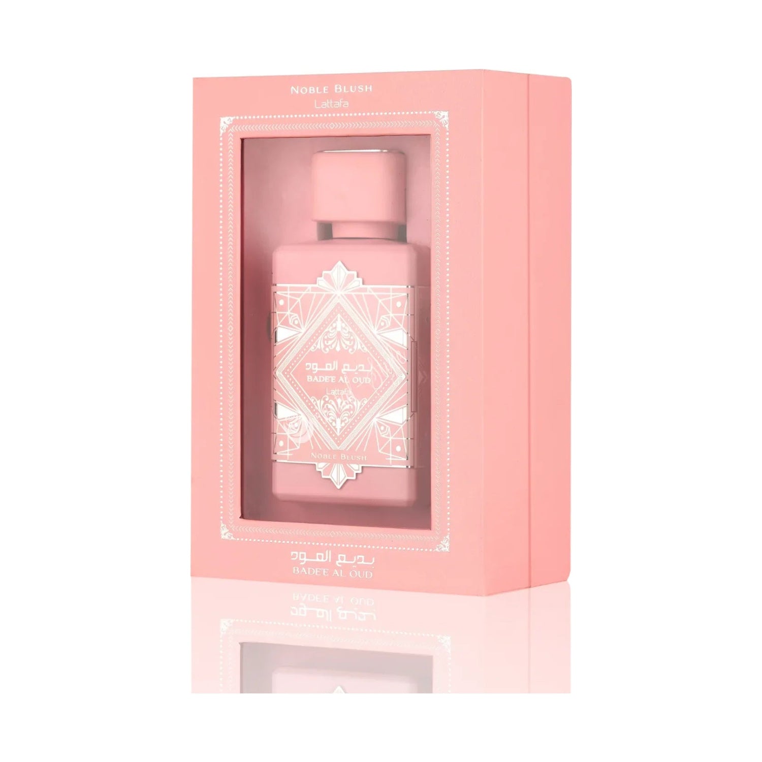 Lattafa Badee Al Oud Noble Blush EDP 100ml - presentation box
