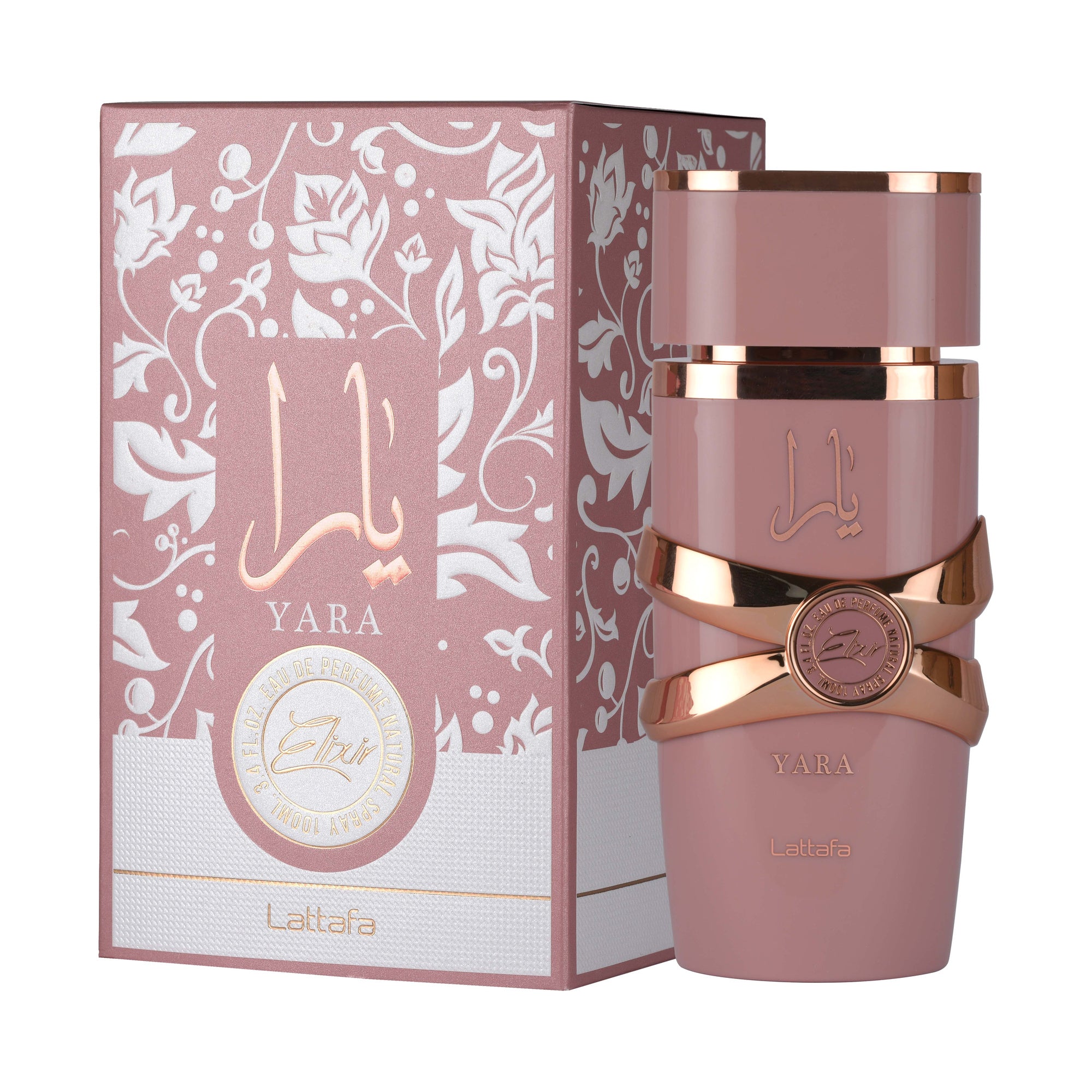 Lattafa Yara Elixir EDP 100ml - bottle and box