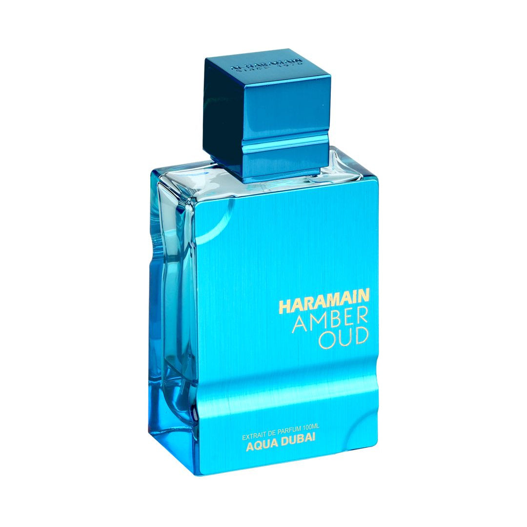 Al Haramain Amber Oud Aqua Dubai Extrait de Parfum 100ml - perfume bottle