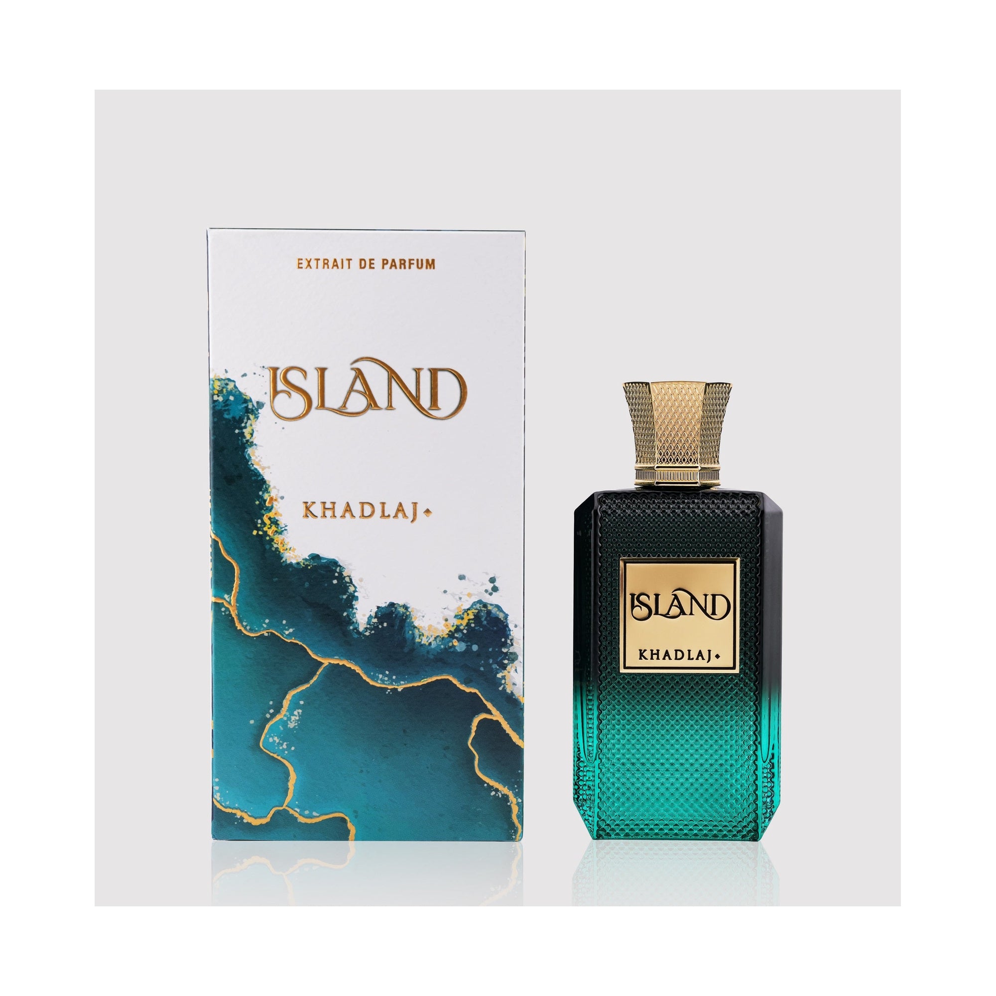 Khadlaj Island Extrait de Parfum 100ml - bottle and box