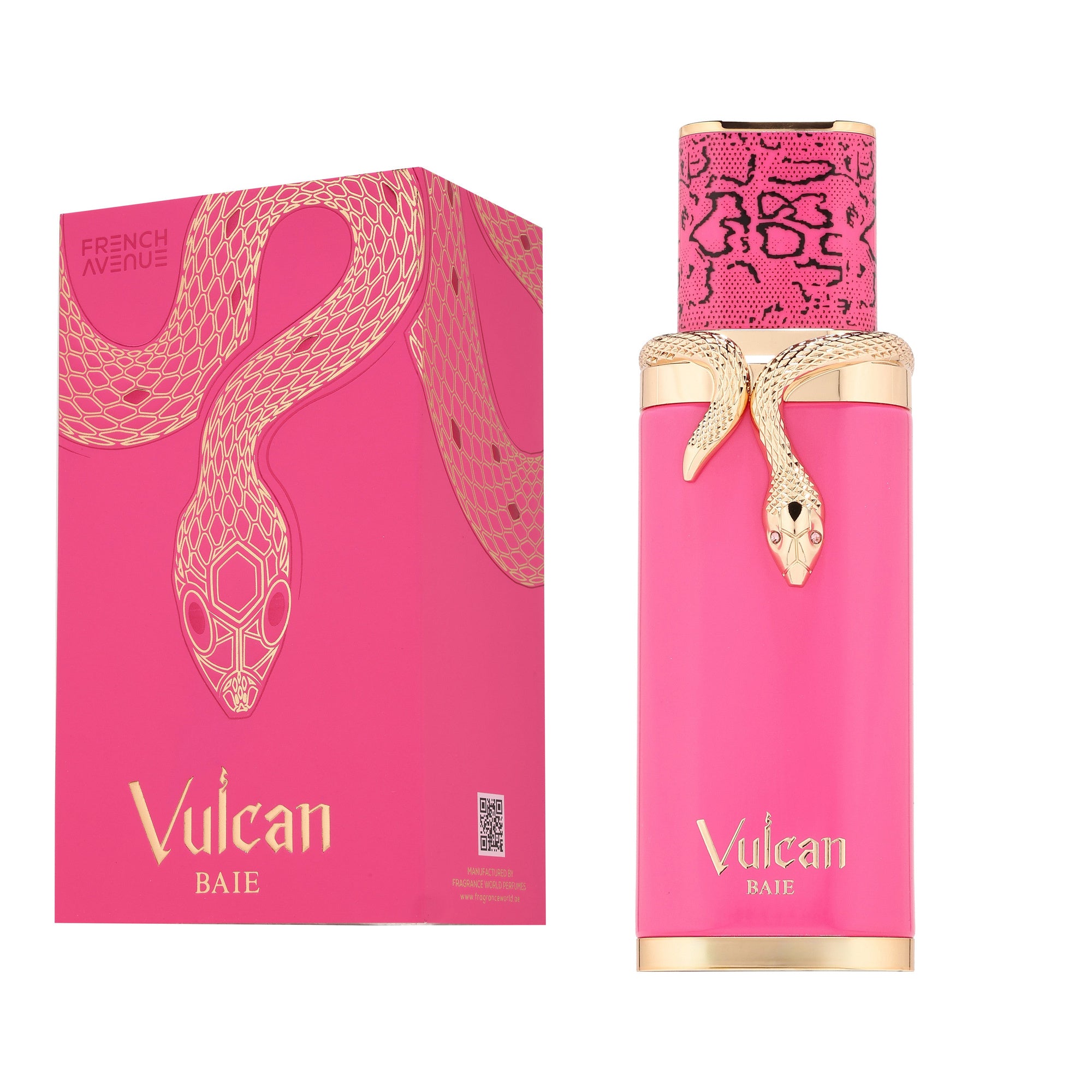 French Avenue Vulcan Baie Extrait de Parfum 100ml - bottle and box