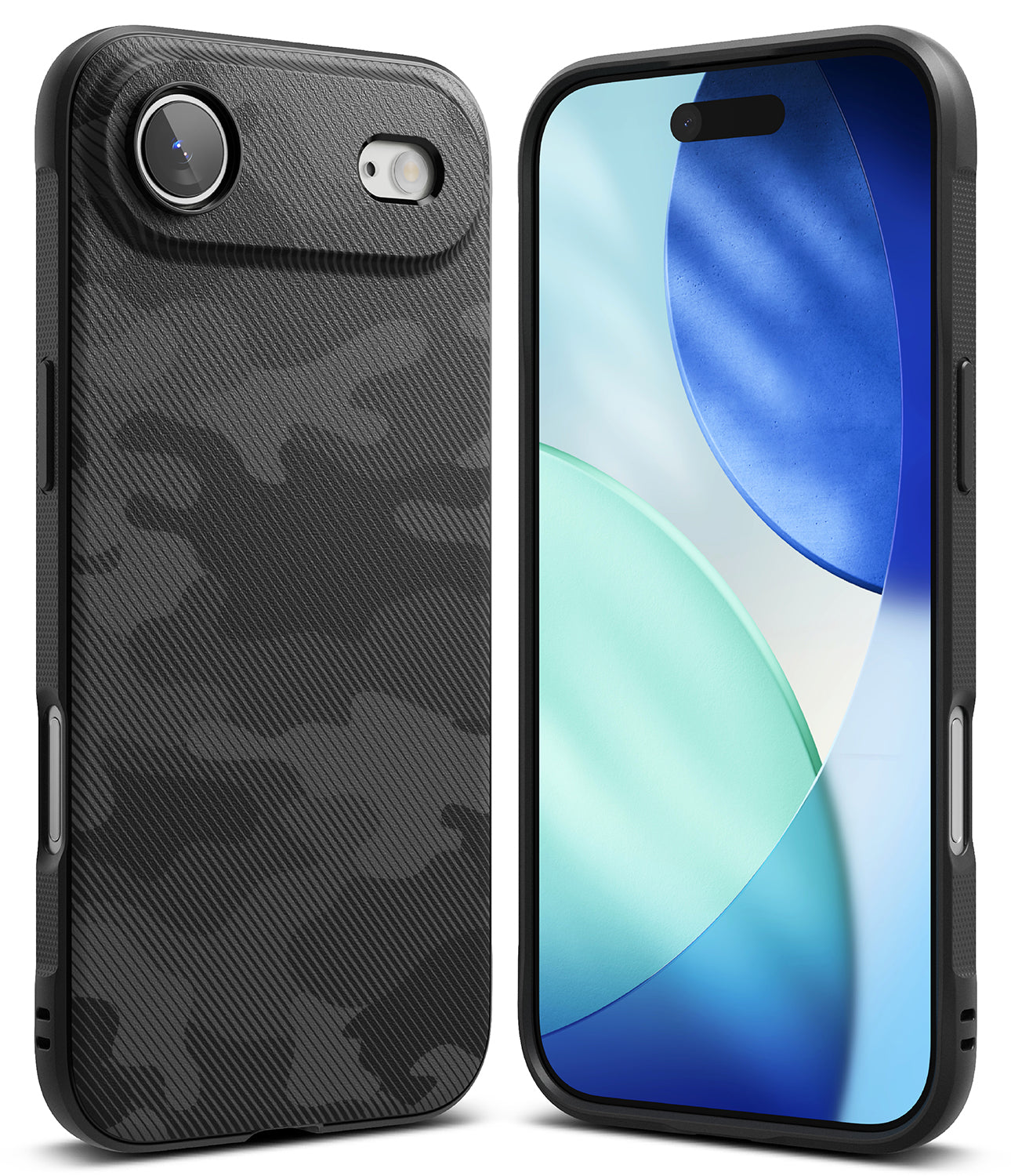 Ringke Onyx Magnetic case in Dark Green on an iPhone 17 Air.
