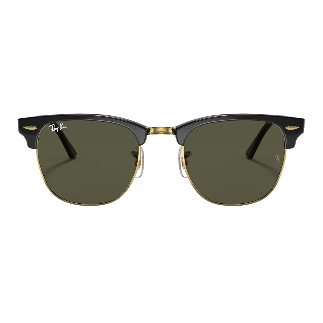 Ray-Ban RB3016 W0365 Clubmaster 51 mm Sunglasses Black for Men