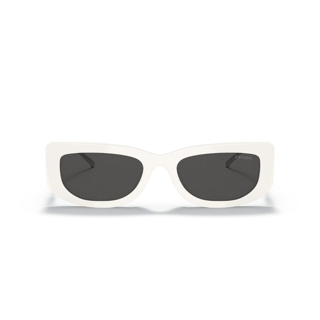 Prada PR 14YS 1425S0 Women’s Sunglasses – Talc, Dark Grey Lenses