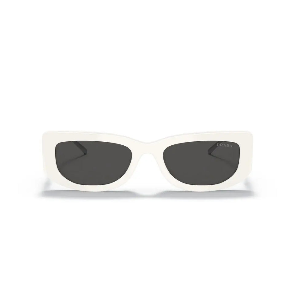 Prada PR 14YS 1425S0 Women’s Sunglasses – Talc, Dark Grey Lenses Prada