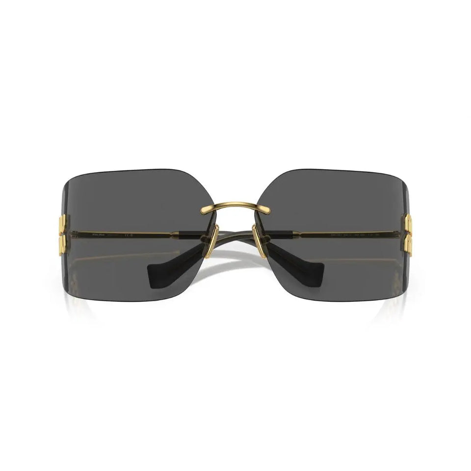 Folded View: Miu Miu MU 54YS 5AK5S0 – Compact Foldable Design, Perfect for Travel & Daily Wear