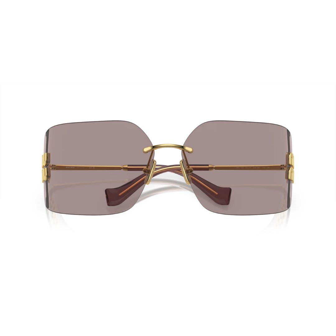 Folded View: Miu Miu MU 54YS 5AK06I – Compact Foldable Design, Perfect for Travel & Daily Wear