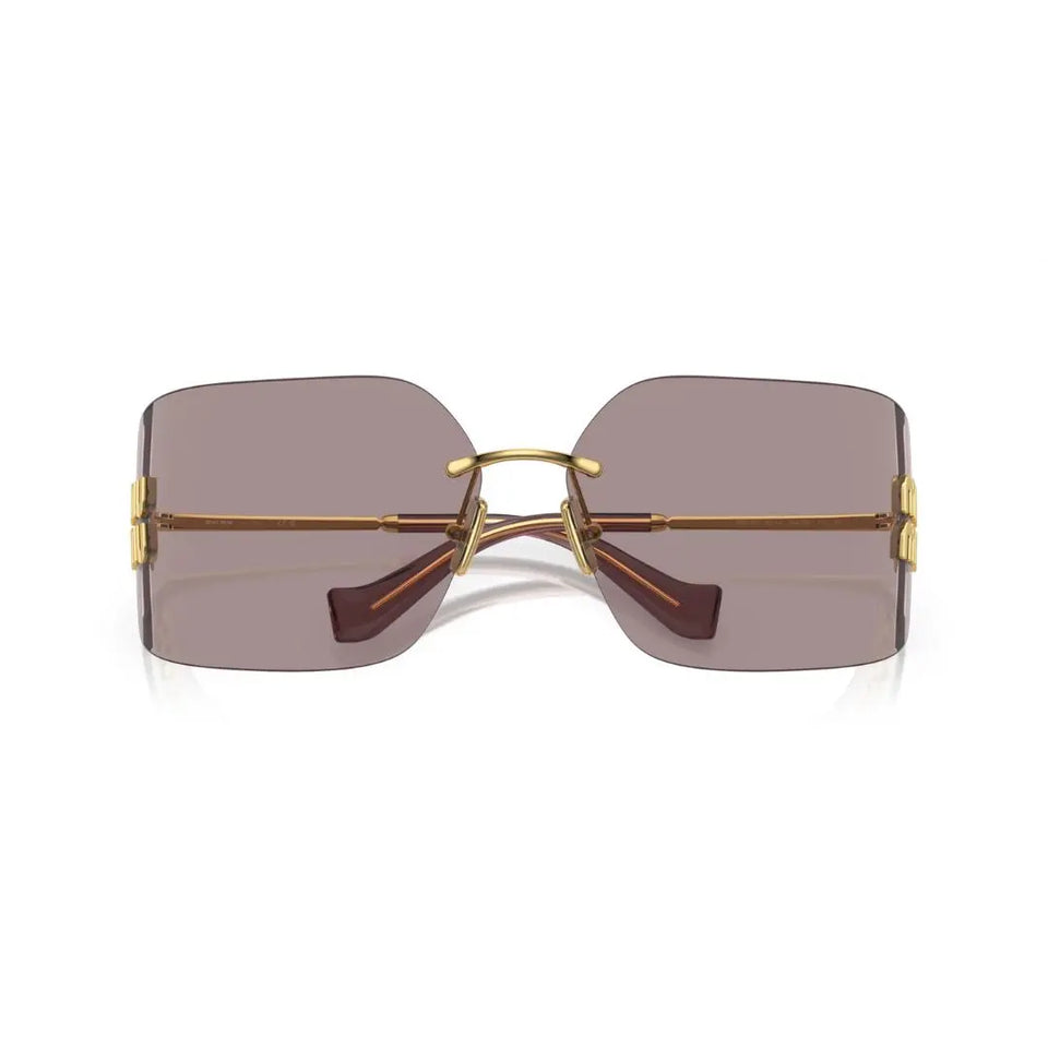 Folded View: Miu Miu MU 54YS 5AK06I – Compact Foldable Design, Perfect for Travel & Daily Wear