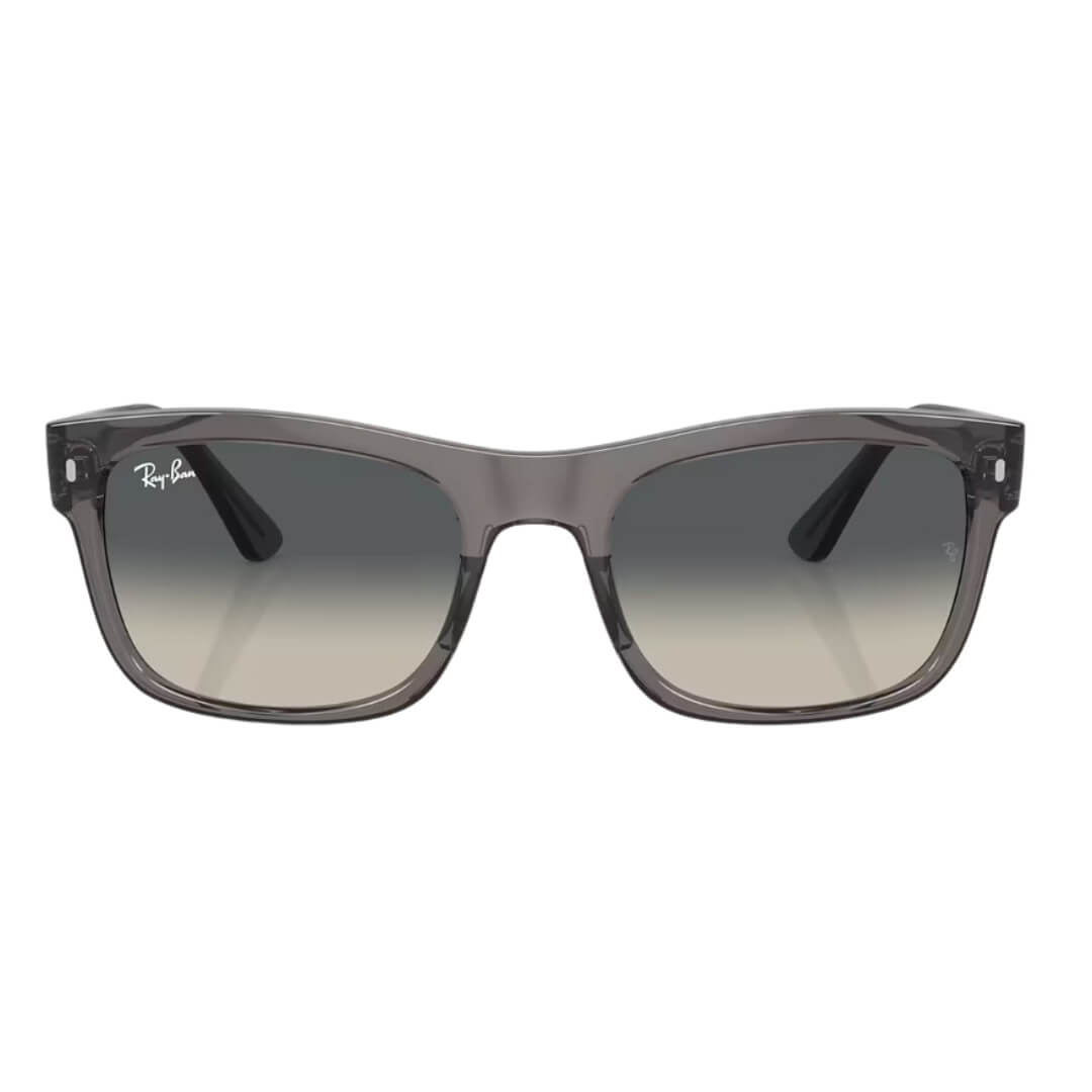 Ray-Ban RB4428 667571 - Opal Dark Grey Frame with Grey Lens Front View