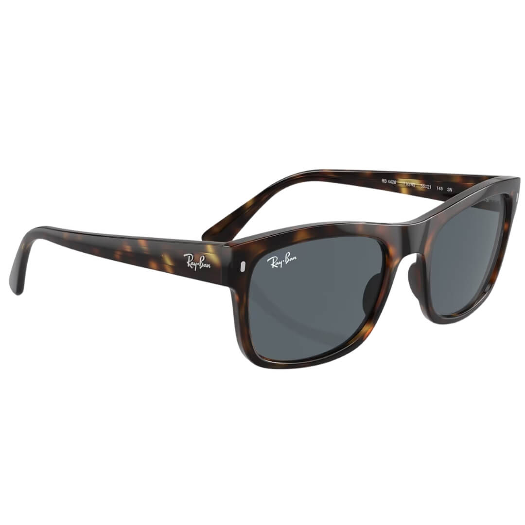 Ray-Ban RB4428 710/R5 - Havana Frame with Azure Blue Lens Front left View
