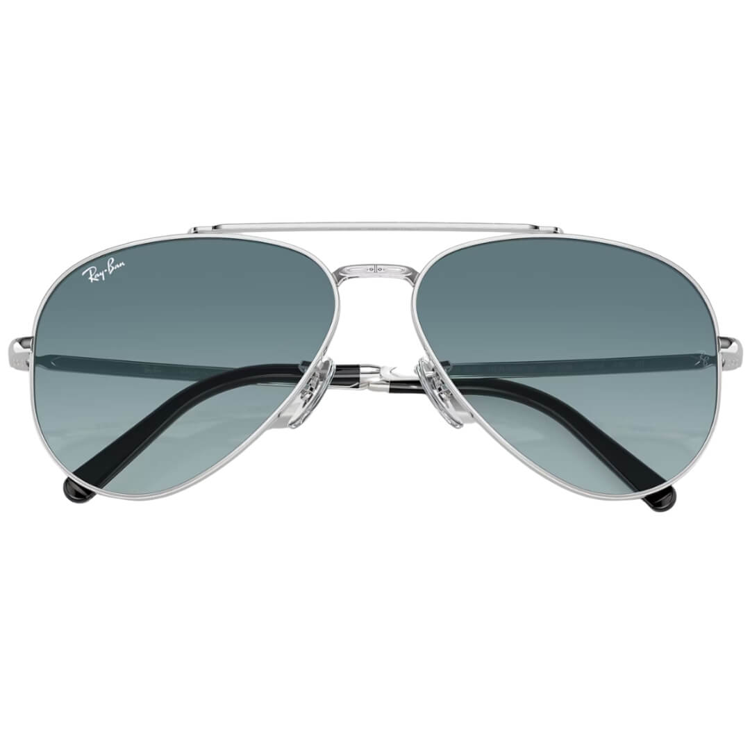 Ray Ban New Aviator RB3625 003 3M Silver Blue Gray Lens Gadgets Online NZ