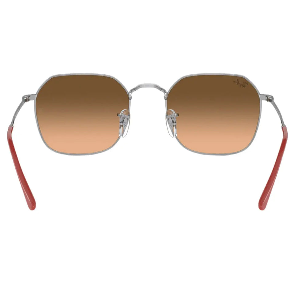 Ray-Ban Jim RB3694 003/3B Sunglasses - Silver Frame, Pink/Black Gradient Lens Back View