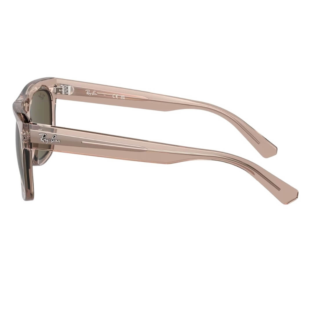 Ray-Ban Phil RB4426 6727/3 - Transparent Light Brown Frame, Brown Lens Side view