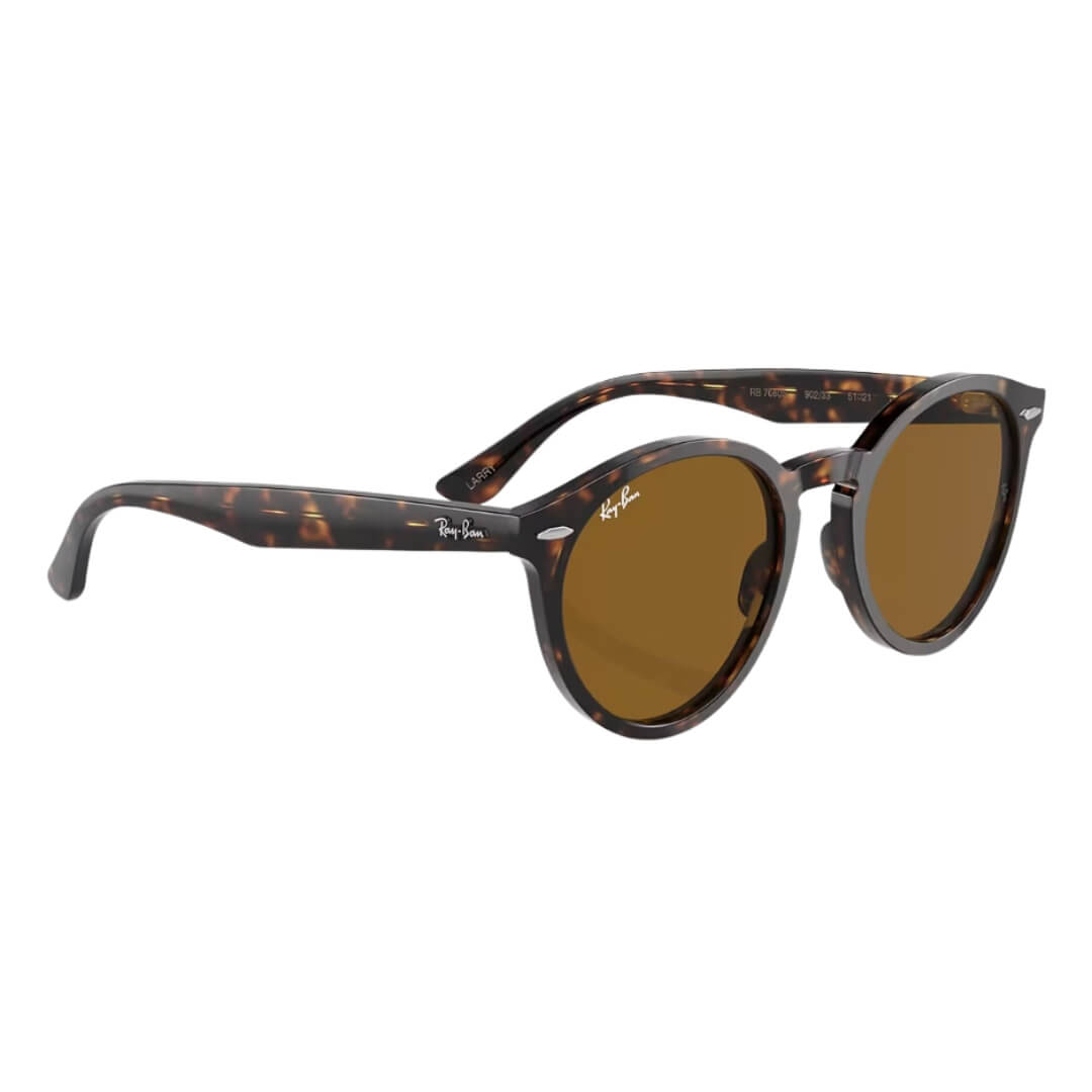 Ray-Ban Larry RB7680S 902/33 - Havana Frame with Brown Lens Front left View