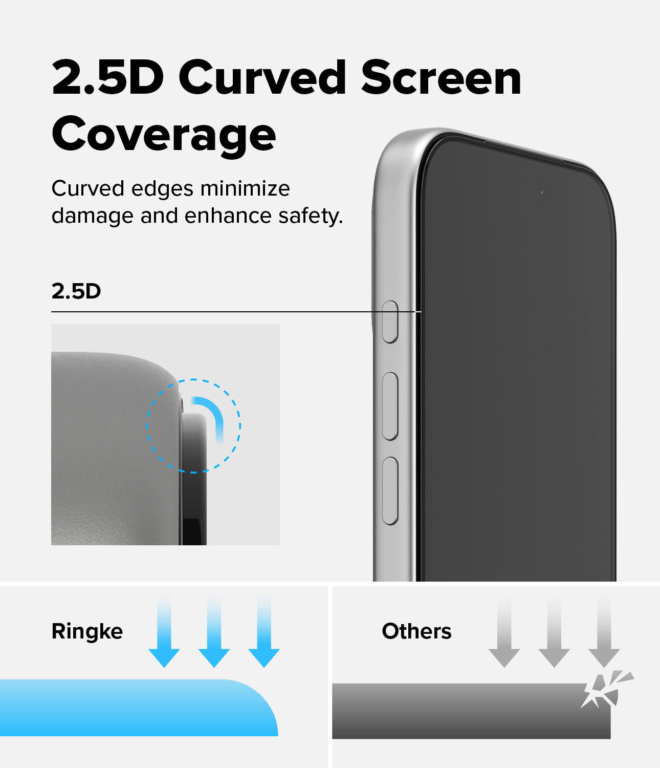 iPhone 17 Pro Max Easy Slide Tempered Glass 2 Pack by Ringke