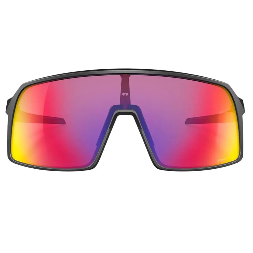 Oakley Sutro OO9406 940608 Sunglasses - Matte Black Frame, Prizm Road Lens Front View