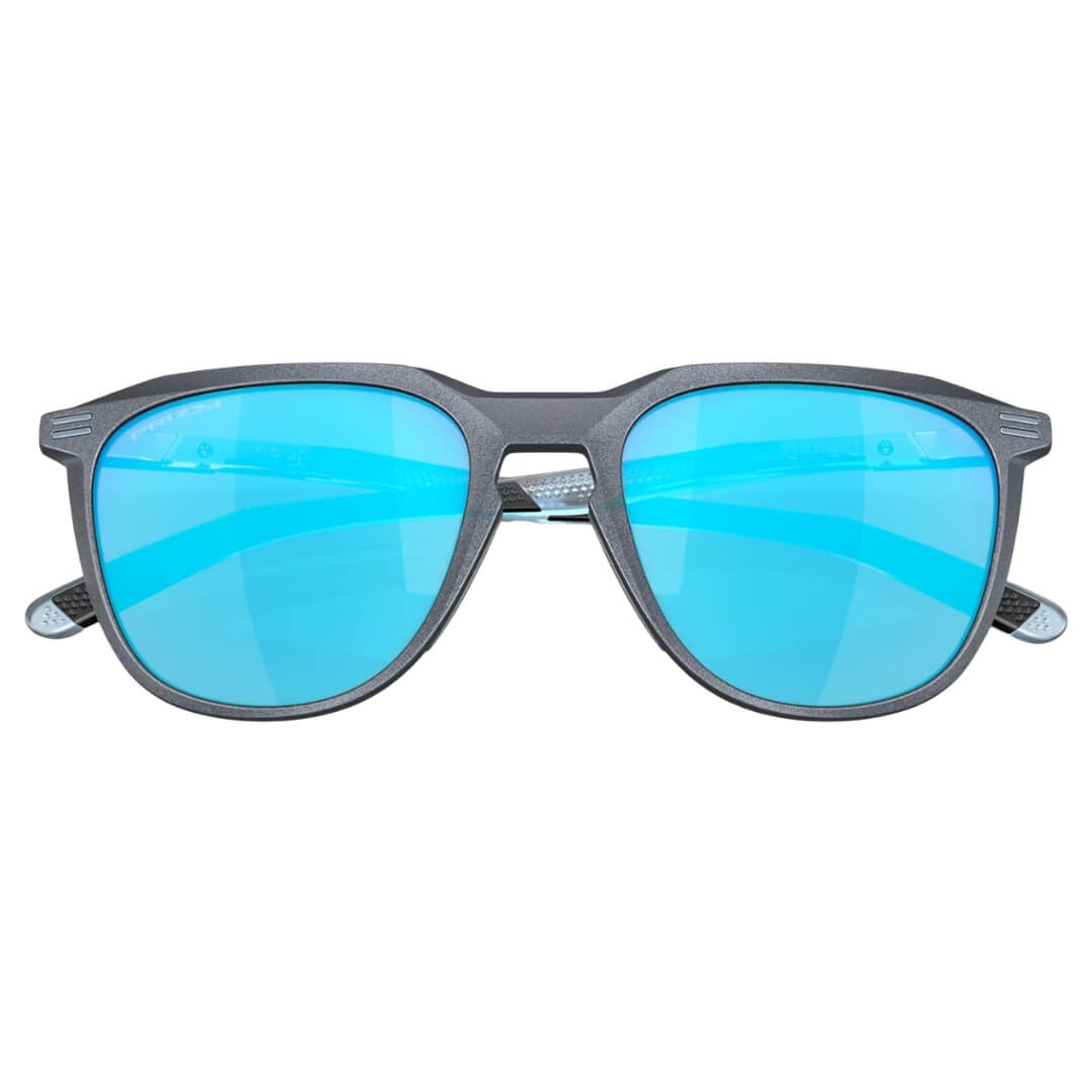 Oakley Thurso OO9286 928607 Sunglasses - Blue Steel Frame, Prizm Sapphire Lens Sitting View