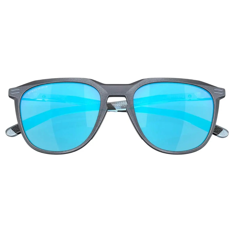 Oakley Thurso OO9286 928607 Sunglasses - Blue Steel Frame, Prizm Sapphire Lens Sitting View
