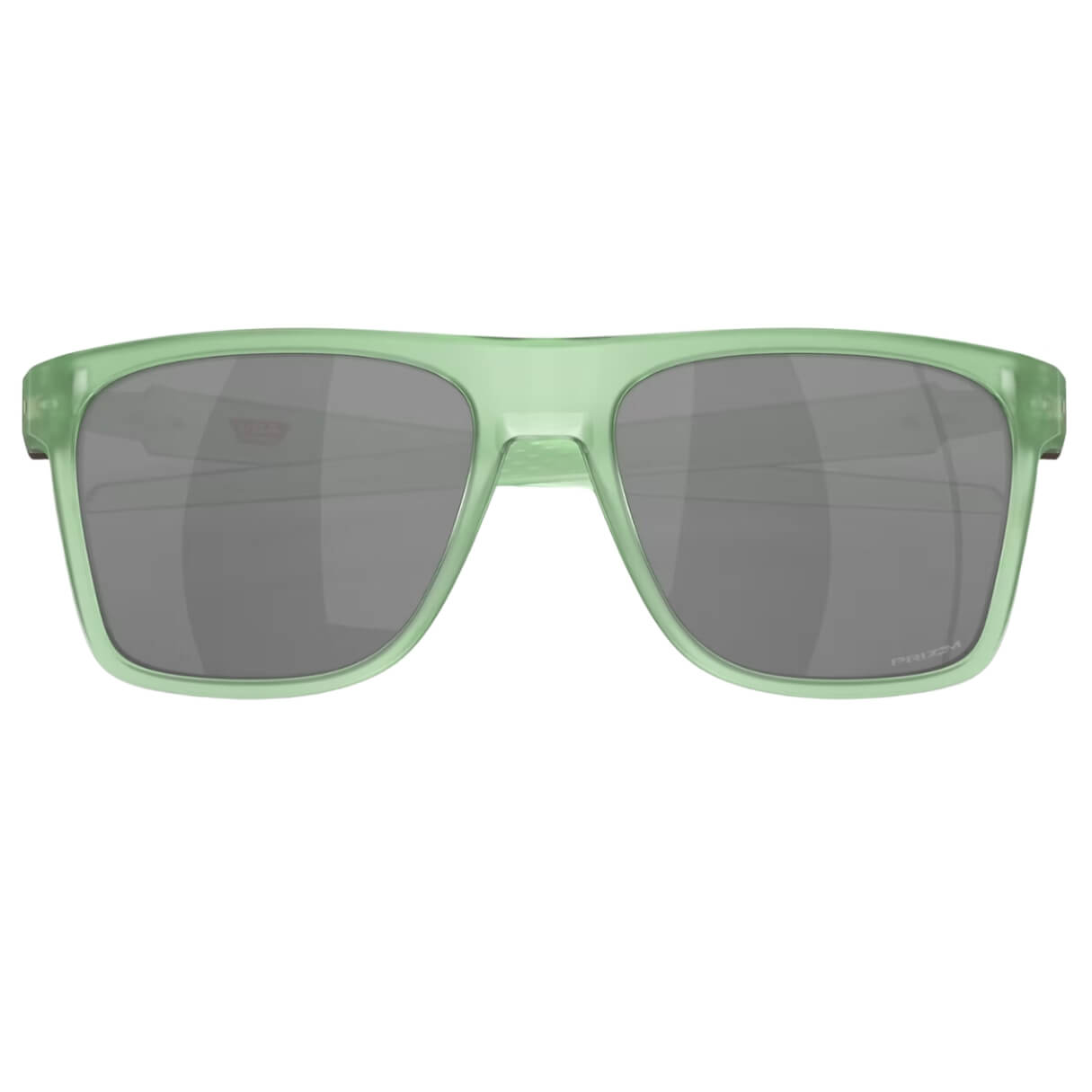 Oakley OO9100 Leffingwell 910017 Sunglasses - Matte Jade with Prizm Lens Folding View
