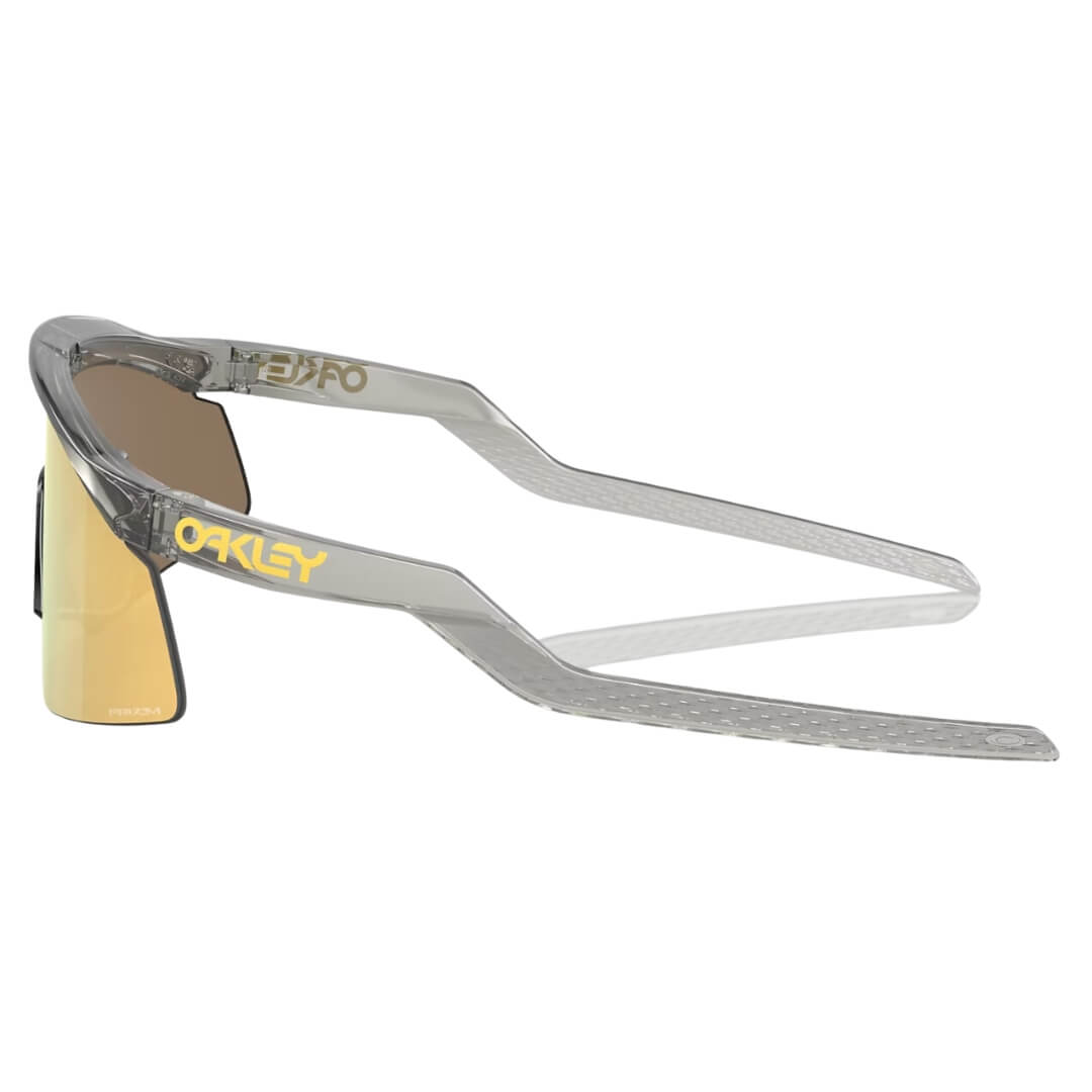 Oakley Hydra OO9229 922910 Sunglasses - Grey Ink Frame, Prizm 24K Lens Side View