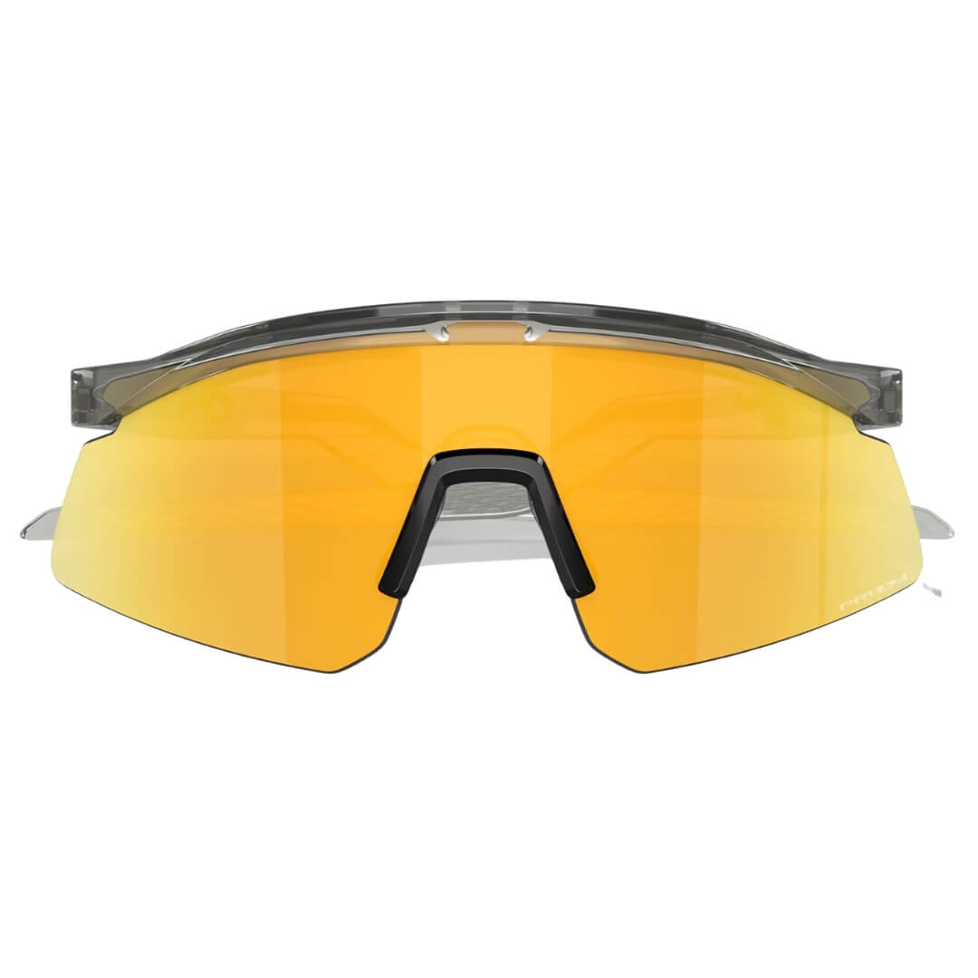 Oakley Hydra OO9229 922910 Sunglasses - Grey Ink Frame, Prizm 24K Lens Front Folded View