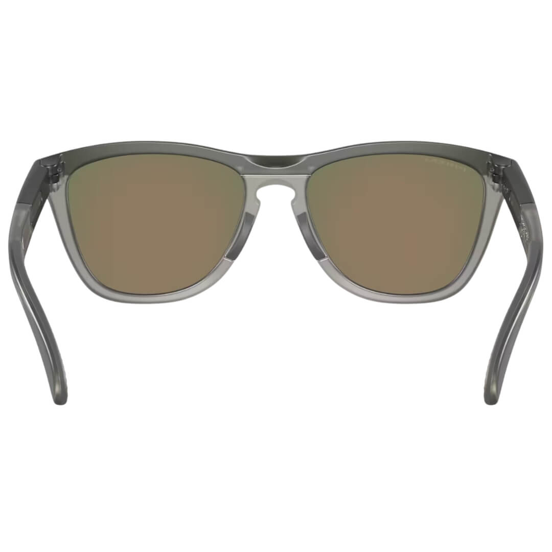 Oakley Frogskins Range OO9284 928401 Sunglasses - Matte Grey Smoke, Prizm Ruby Lens Back View
