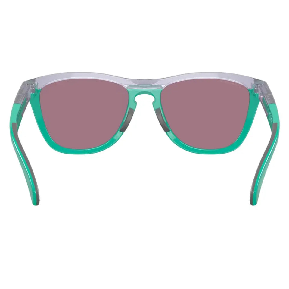 Oakley Frogskins Range OO9284 928406 Sunglasses - Lilac/Celeste Frame, Prizm Jade Lens Back View