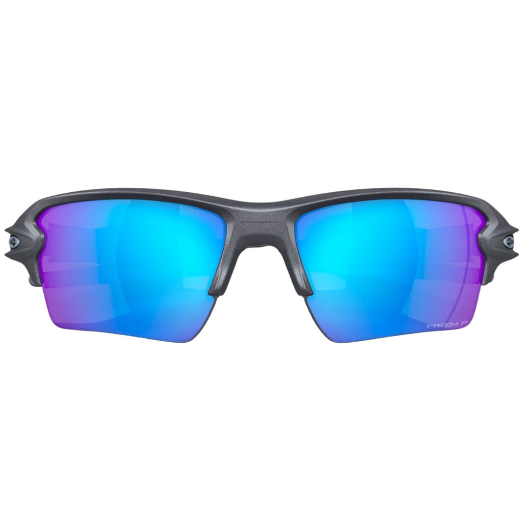 Oakley Flak 2.0 XL 9188J3 Sunglasses - Blue Steel Frame, Prizm Sapphire Polarized Lens 