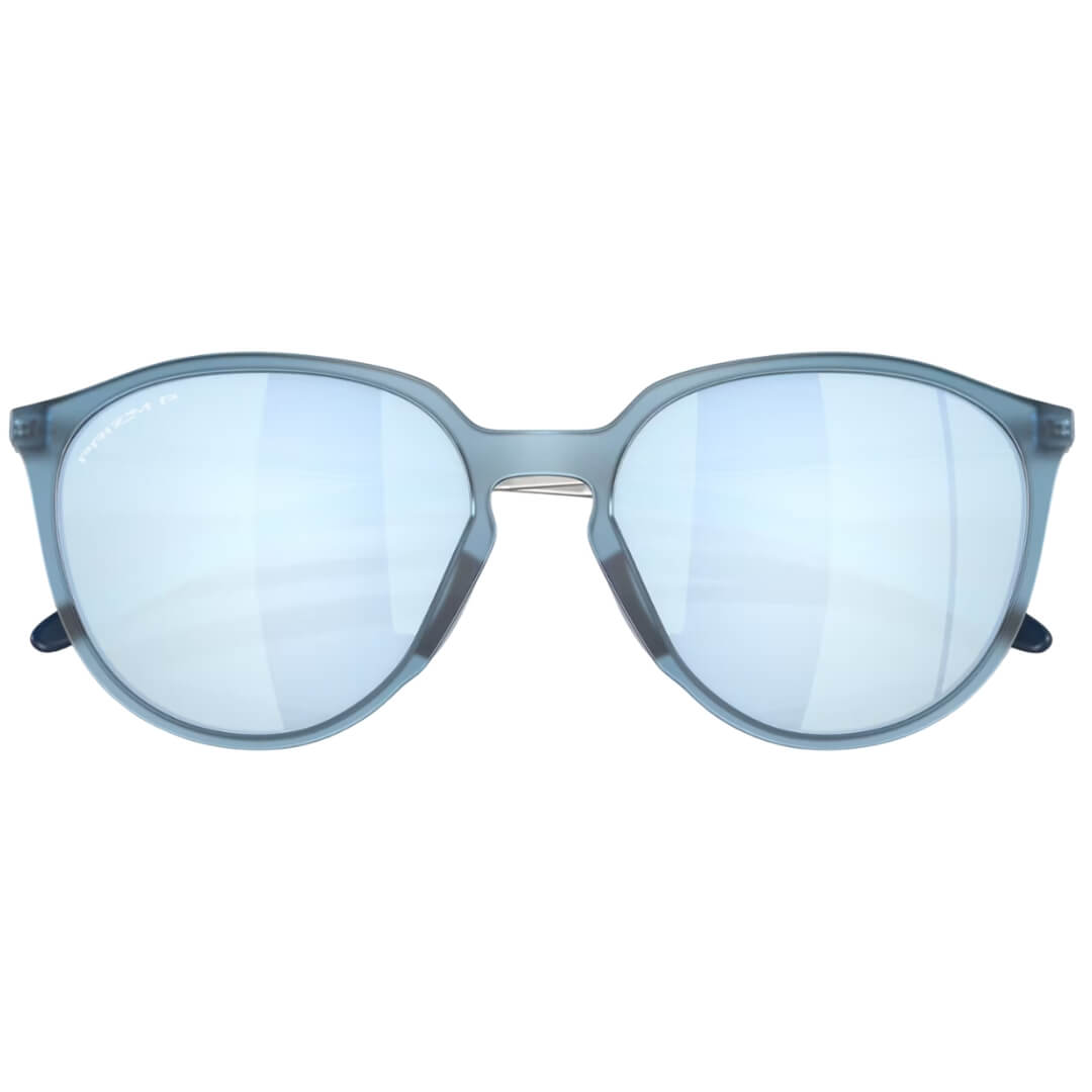 Oakley Sielo OO9288 928804 Sunglasses - Matte Stonewash Frame, Prizm Deep Water Polarized Lens Folded View