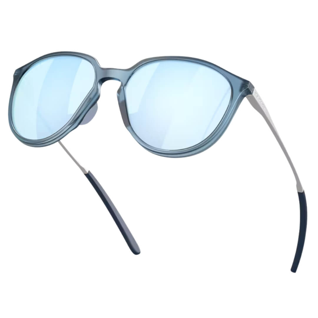 Oakley Sielo OO9288 928804 Sunglasses - Matte Stonewash Frame, Prizm Deep Water Polarized Lens Standing View
