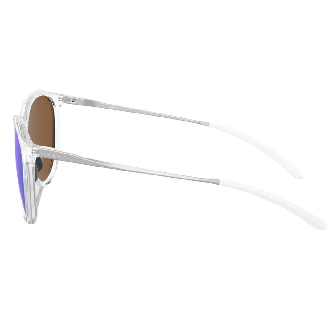 Oakley Sielo OO9288 928807 Sunglasses - Polished Chrome Frame, Prizm Violet Lens Side View