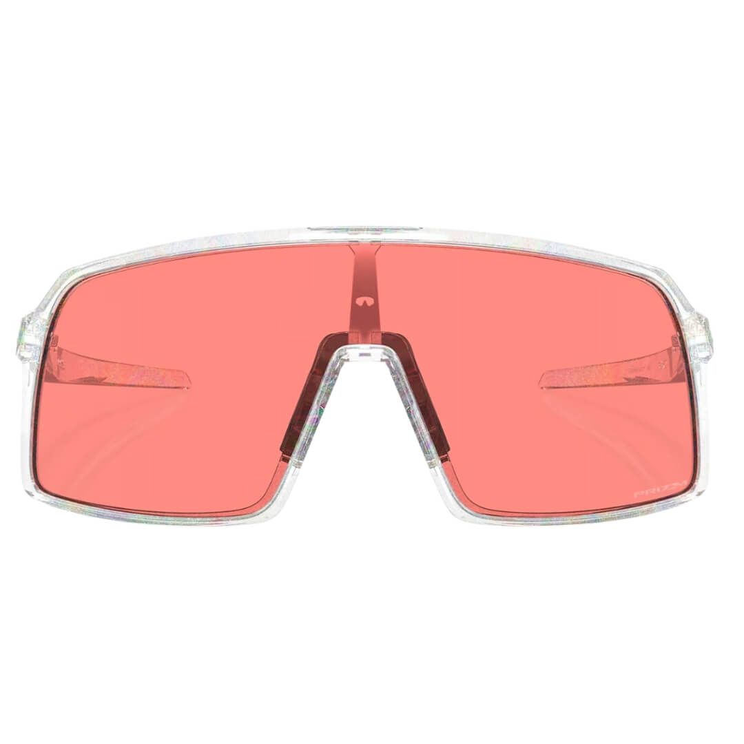 Oakley Sutro OO9406 9406A7 Sunglasses - Moon Dust Frame, Prizm Peach Lens Front View