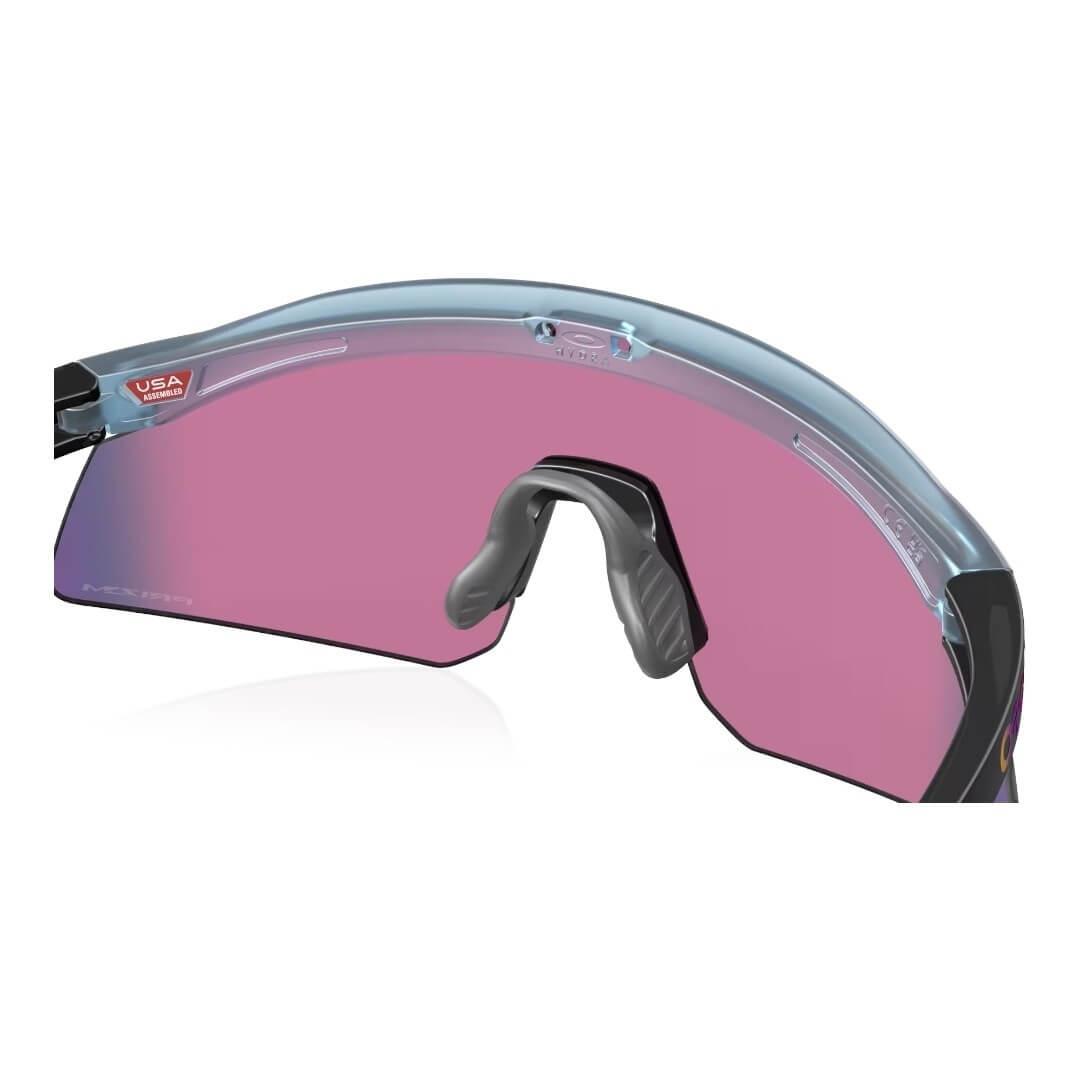 Oakley Hydra OO9229 922912 Sunglasses - Matte Stonewash Frame, Prizm Road Lens Back View