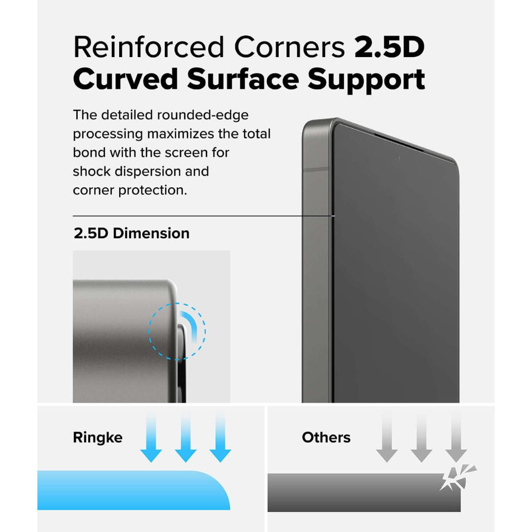 Galaxy S25 Ultra Screen Protector Easy Slide Tempered Glass 2 pack