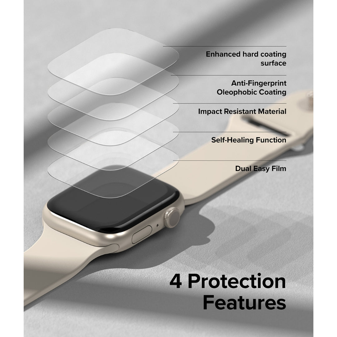 Featuring a 4-layer design with a unique adhesive layer for dust removal and precise alignment during application.