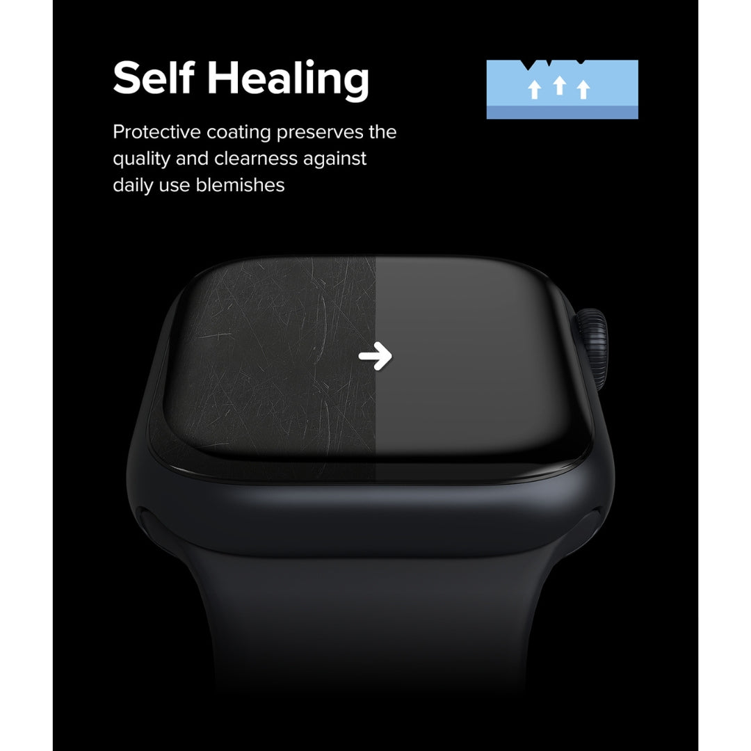 Our self-healing protective coating maintains screen quality and cleanliness, guarding against blemishes for long-lasting clarity.