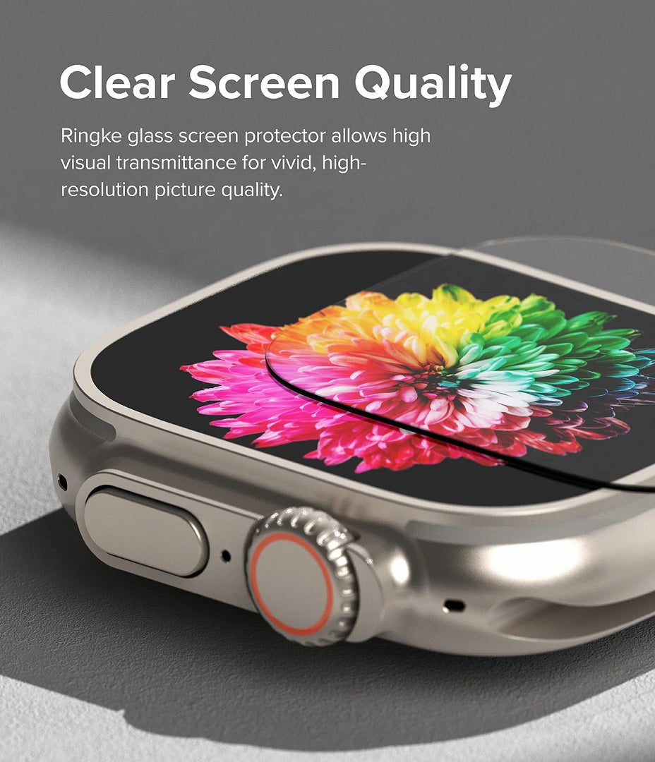 Ringke Glass offers high visual transmittance, ensuring vivid and high-resolution display quality for your device.