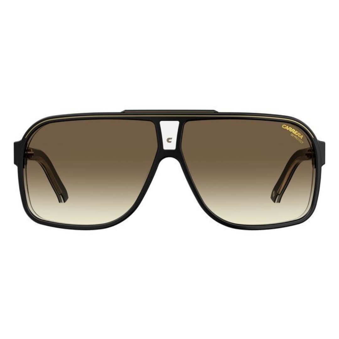 Carrera Grand Prix 2 807/HA Men's Navigator Sunglasses - Black Frame Full View