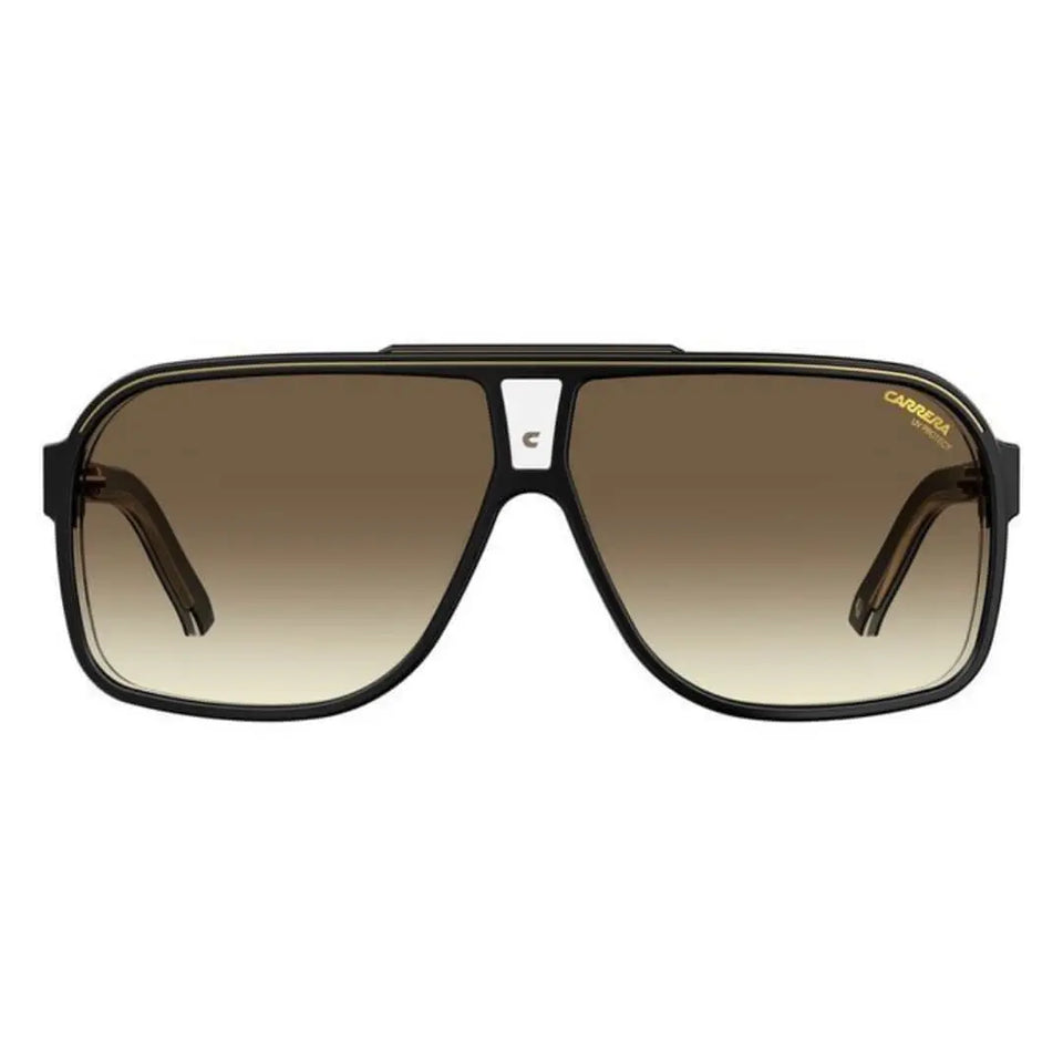 Carrera Grand Prix 2 807/HA Men's Navigator Sunglasses - Black Frame Full View